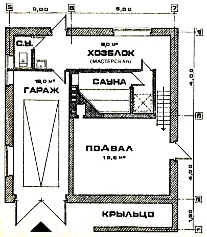 Дом для дачного участка «Комфорт-2»