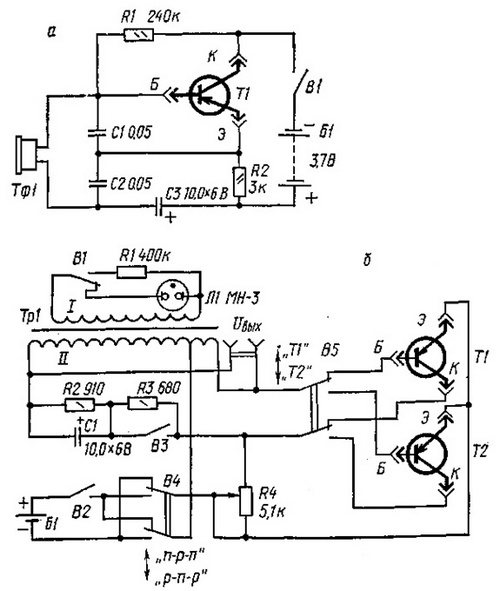 генераторы для испытания транзисторов